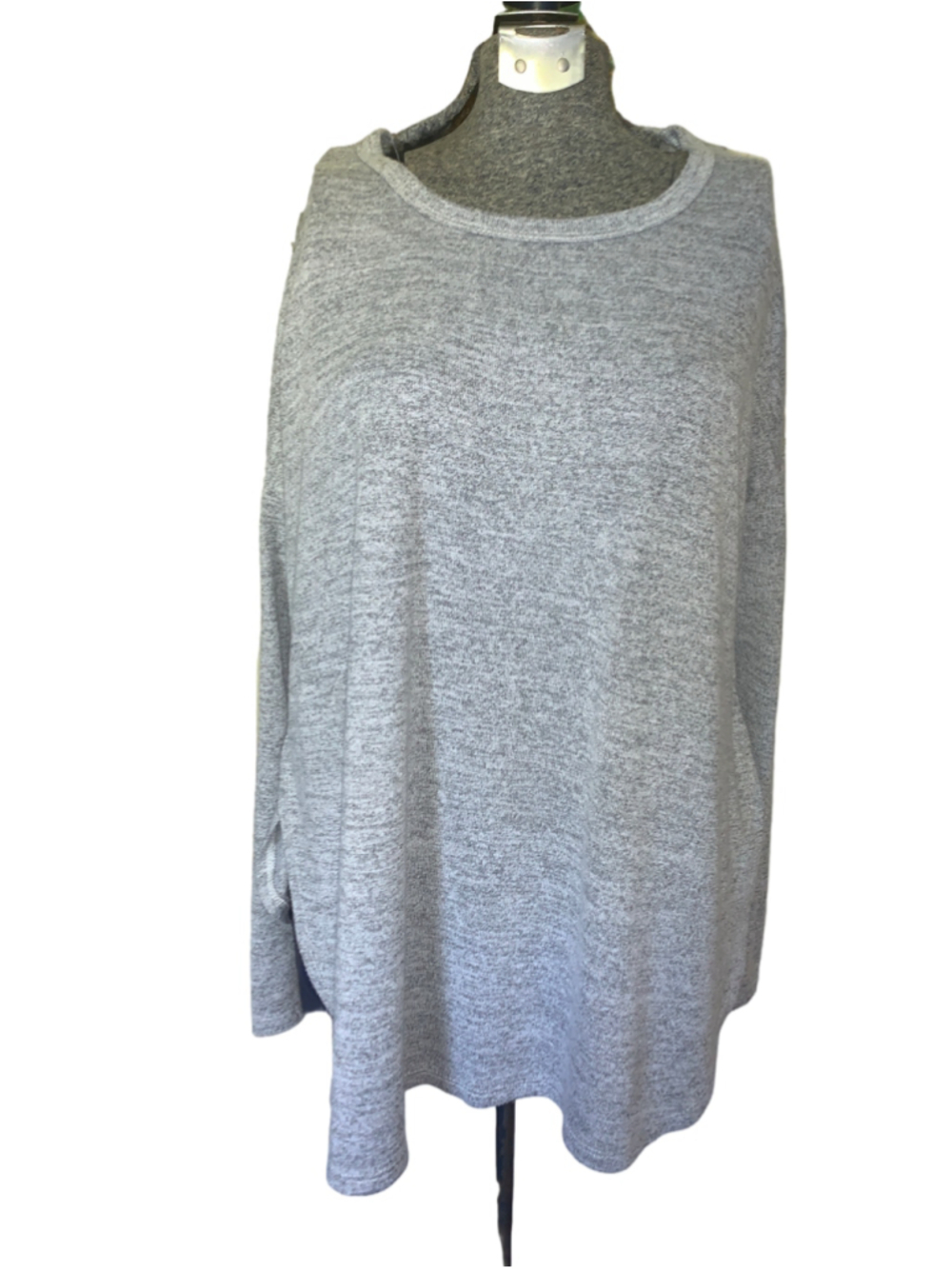 Women's Jo & co Grey Tunic Top Size M